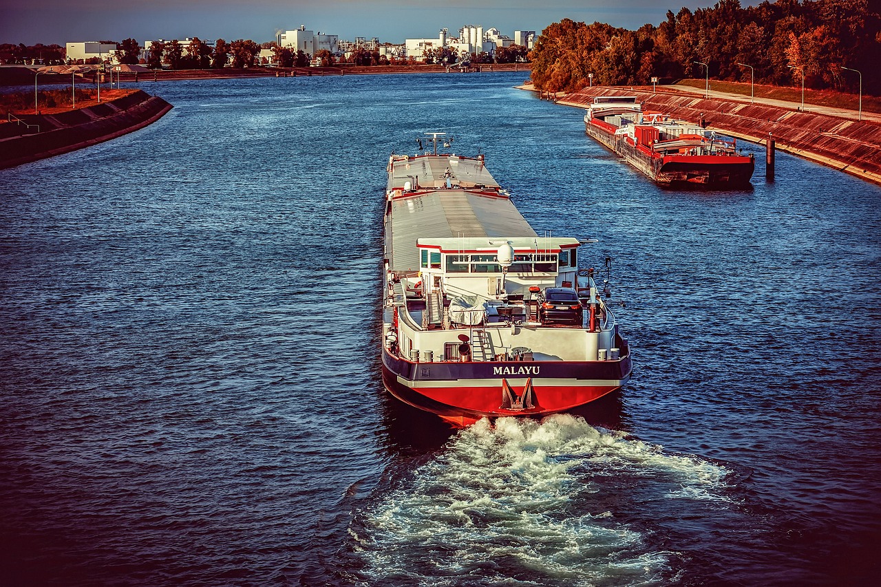 ship, rhine, rhine shipping